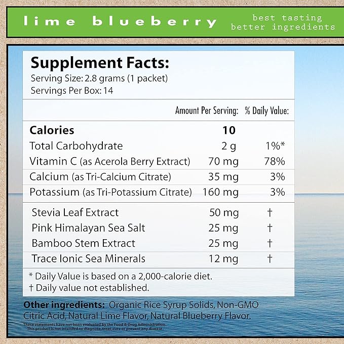 Lime Blueberry (Individual Serving)