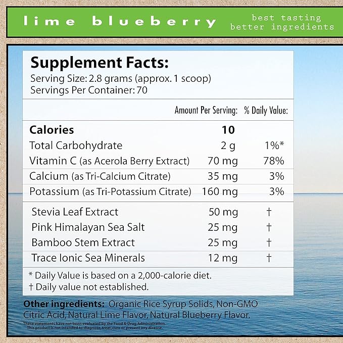 Lime Blueberry (70 Servings)